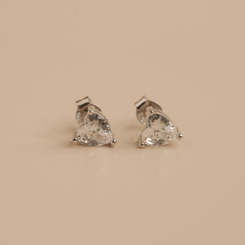 AMBER STUD EARRINGS